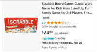 Board Games - Scrabble, Battleship