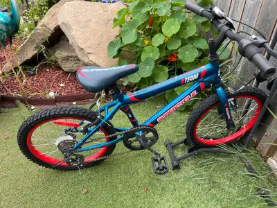 Supercycle Team 8 Kids' Bike, 18-in, Blue, View more