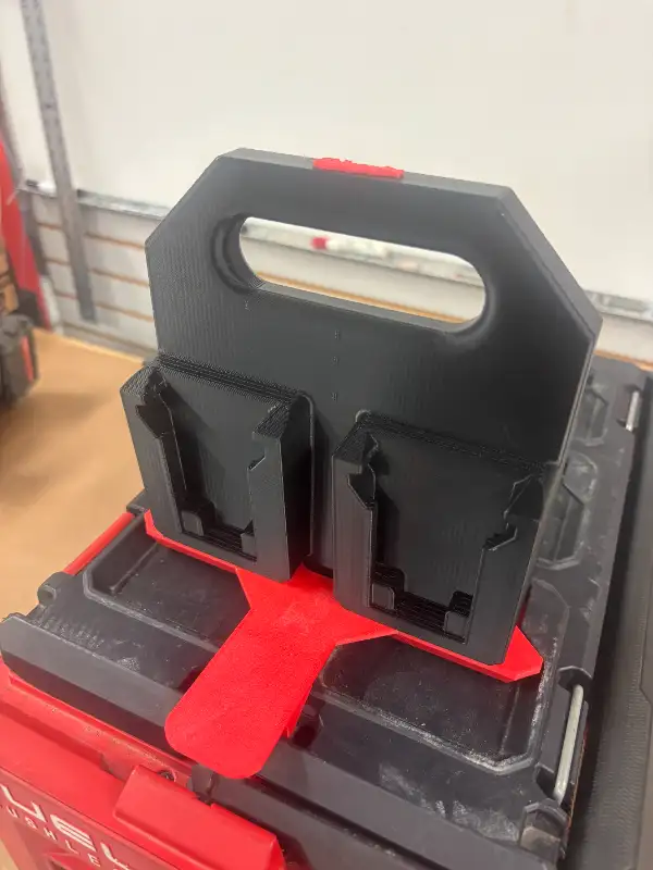 Milwaukee M18 Battery Caddy Holder (for 4 Batteries), Packout in Power Tools in Markham / York Region - Image 8