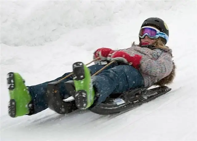 Laser Luge ~ Snow Sledge