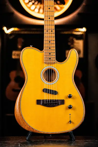 Fender Acoustasonic w/ ROASTED MAPLE Neck, View more