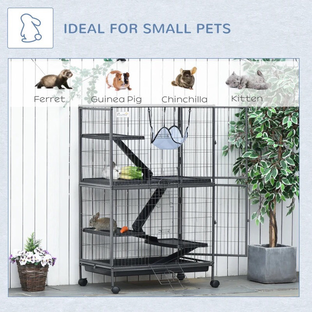 5-Tier Rolling Small Animal Cage in Small Animals for Rehoming in Markham / York Region - Image 3