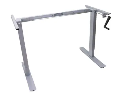 SALE! (NEW) Manual Crank Standing Desk Frame (Available in Black, Grey, and White) Regular Price: $4...
