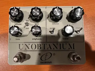 Klon on one side, Dumble on the other! Really well made and great sounding dual overdrive pedal, it...