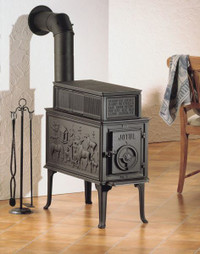 Jotul cast iron wood stove Model 118 in excellent condition