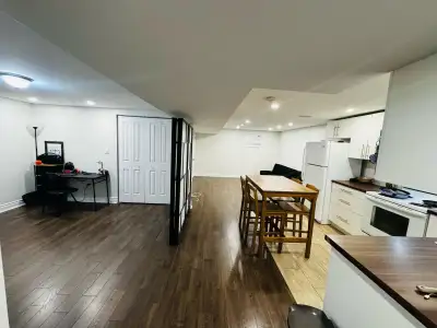 One Bedroom plus Den Basement Apartment for Rent in Brampton