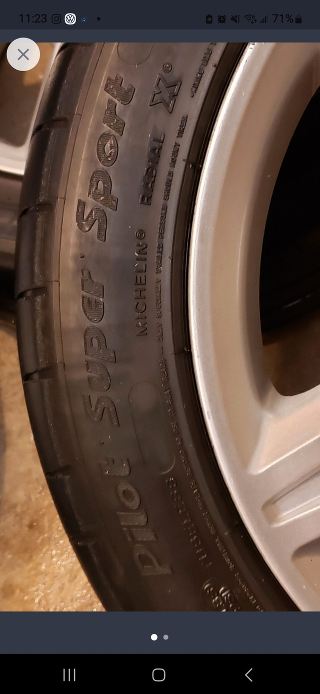 235/45R17 Michelin Pilot Super Sport in Tires & Rims in London