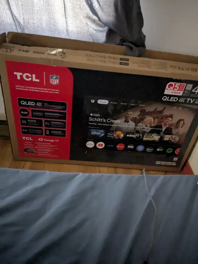 Tv TCL QLED 43 pouce 220$ in TVs in Longueuil / South Shore - Image 3
