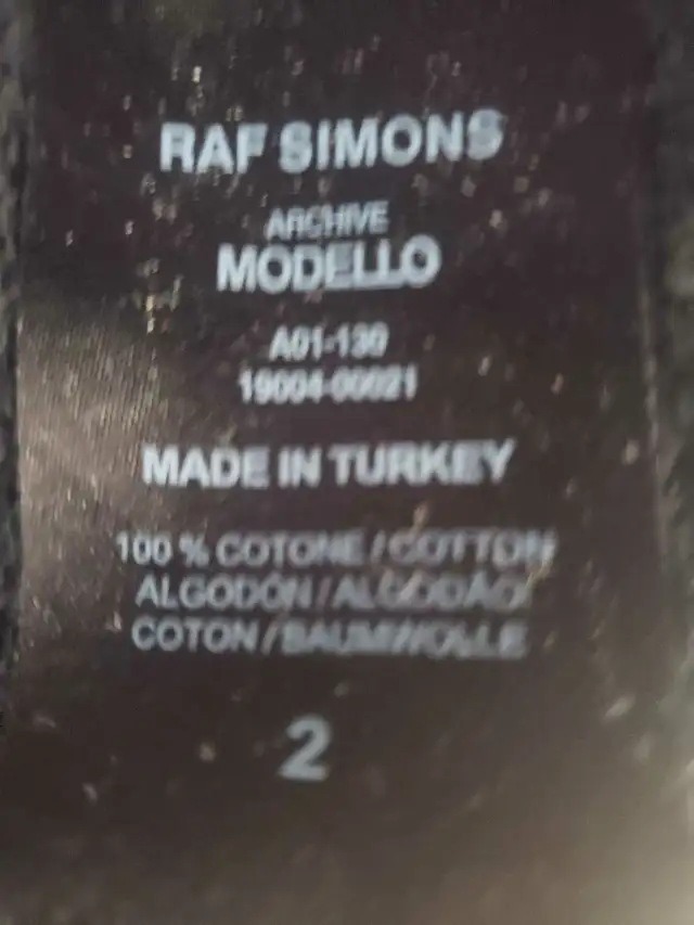 Raf Simons Hoodie64667462083969122