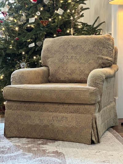 Classic Upholstered Armchair, View more