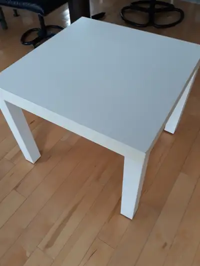 Table basse blanche Ikea chevet corridor entrée salon, View more