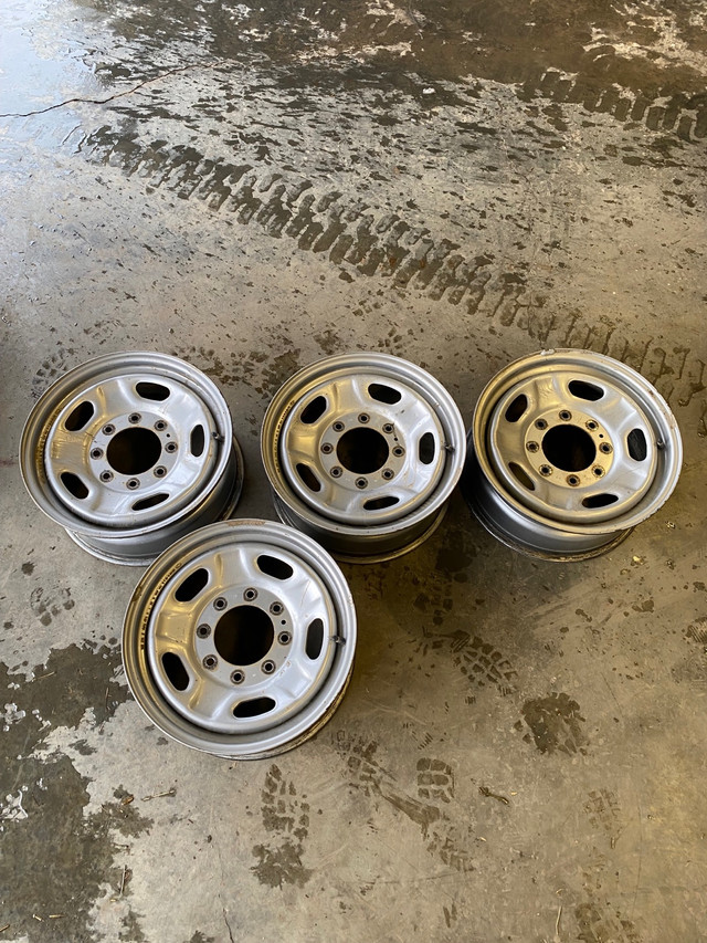 Ford F350 Steel Wheels in Tires & Rims in Red Deer
