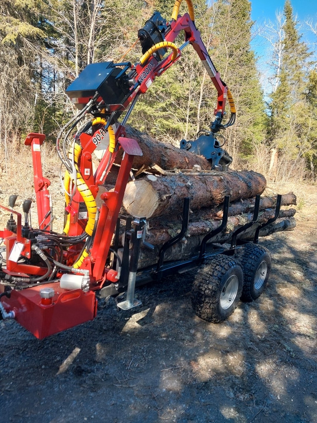 Log loaders, firewood processor, grapple  in Other in North Bay - Image 4
