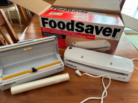 Two Food Saver Vaccuum Sealers