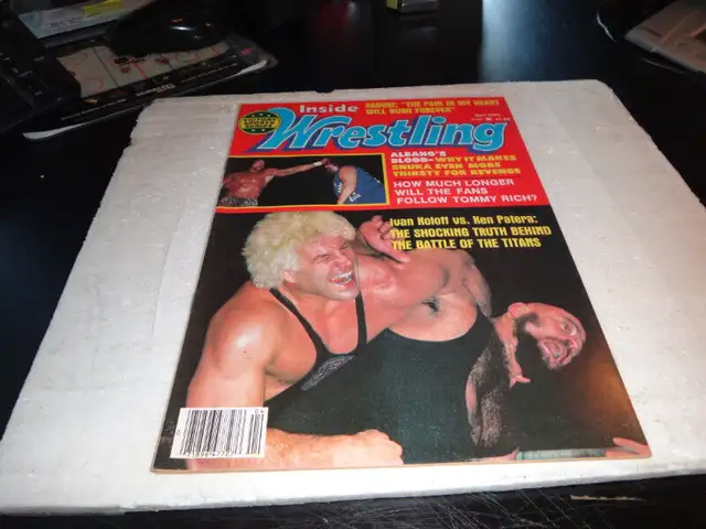 inside wrestling magazine 1983  wwe wwf  see inside the one avai in Arts & Collectibles in Victoriaville - Image 6