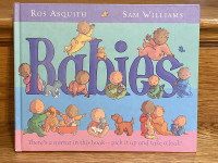 Babies hardcover mirror book by Ros Asquith & Sam Williams