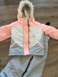 Girls snow coat and pants