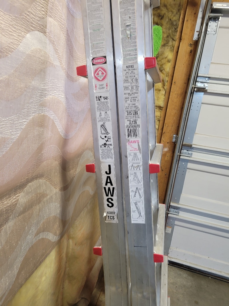 Featherlite jaws ladder extended to 24 feet heavy duty multi fun Ladders & Scaffolding