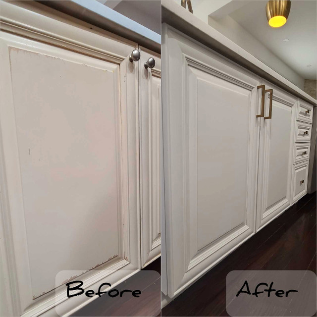 Kitchen cabinets spray painting  in Other in Ottawa