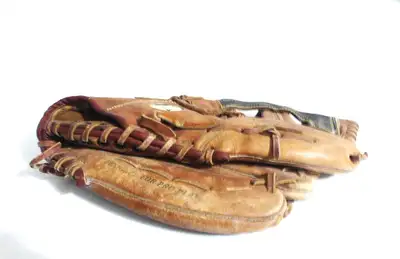 THE BACKHANDER Baseball Glove # 4199-1 Action, View more
