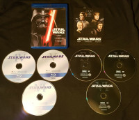 Star Wars Trilogy Blu Ray/DVD 6 Disc Set