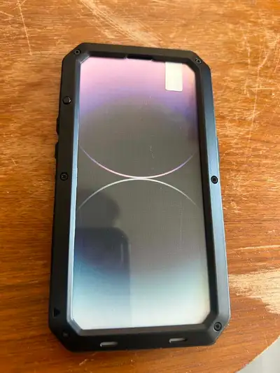 Heavy Duty Metal Case for iPhone 14 Pro, View more
