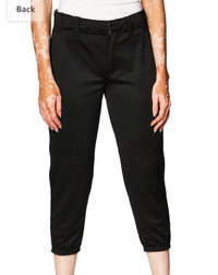 DeMarini Women's Standard Fierce Softball Pants, Black Size L