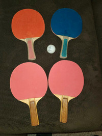 4pcs ping pong racket