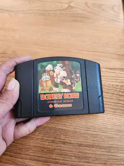 donkey kong console remix 6 games for nintendo 64, View more