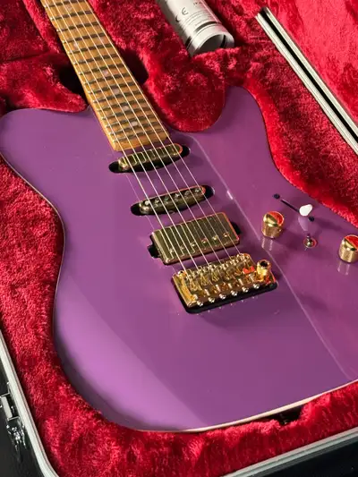 Ibanez LB1VL Lari Basilio Signature Electric Guitar (Violet), View more