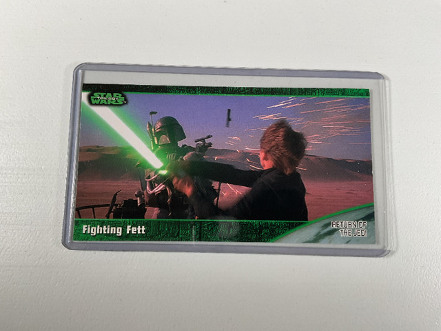 Star Wars Trading Card - 1997 Star Wars Trilogy Widevision in Toys & Games in Edmonton