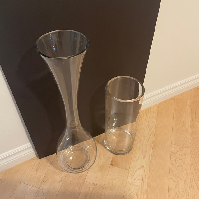 2 vases en verre dans Décoration intérieure et accessoires  à Laval/Rive Nord - Image 2