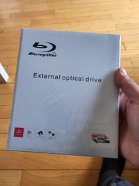External optical drive bluray neuf sceller 
