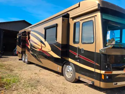 For sale: a luxurious and meticulously maintained 2011 Mountain Aire motorhome, ready to make your t...