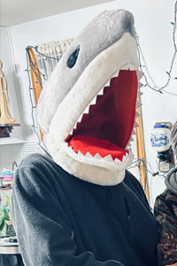 Shark Head costume puppet