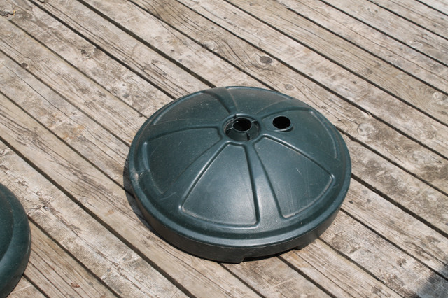 3 Patio Umbrella Stands ,  For Sale .. in Patio & Garden Furniture in Saint John - Image 3