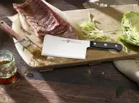 BRAND NEW ZWILLING Premium Gourmet Ultra Sharp Cleaver Knife 7"
