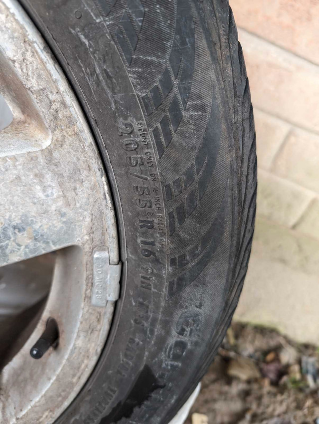 Full Set of 4x 16'Rims w/tires off Chev Terrain in Tires & Rims in Oshawa / Durham Region - Image 2