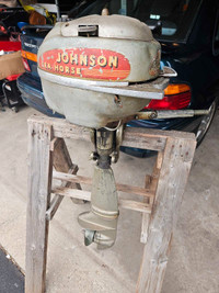Vintage Johnson Seahorse Outboard