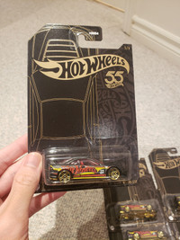 Hot wheels 55th Anniversary Black/Gold 2001 Acura Integra GSR