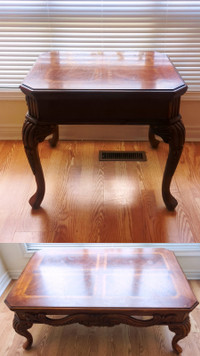 Solid Wood Tables - Set