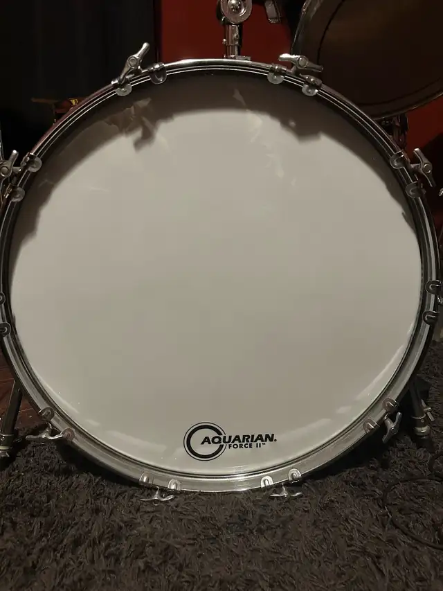 EVANS/AQUARIAN/ZILDJIAN DRUMSET in Drums & Percussion in Oshawa / Durham Region - Image 6