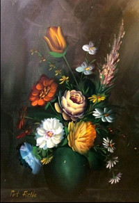 Magnificent very large STILL LIFE Oil Painting