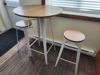 High table and stools