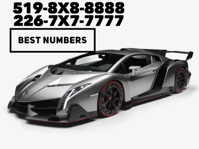 Top 519/ 226 phone numbers for sale 519-8X8-8888 in Cell Phones in London - Image 2