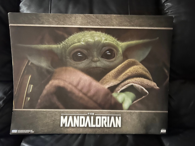  Mandalorian  - Grogu(Baby Yoda) Poster in Toys & Games in La Ronge