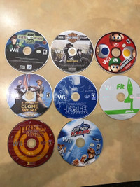 Various Wii games