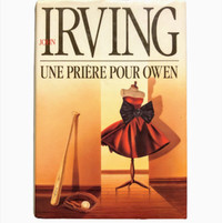 Livre, le magnifique roman de John Irving, Une prière pour Owen.