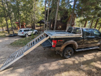 Adjustable Aluminum Sled Deck, 12' Ramp