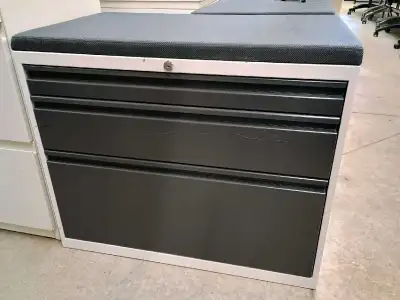 2 Drawer Padded Lateral Cabinets - 2 Available , View more